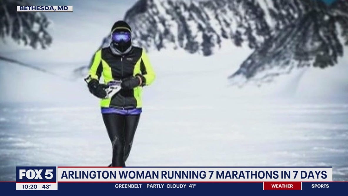 Arlington woman running 7 marathons in 7 days